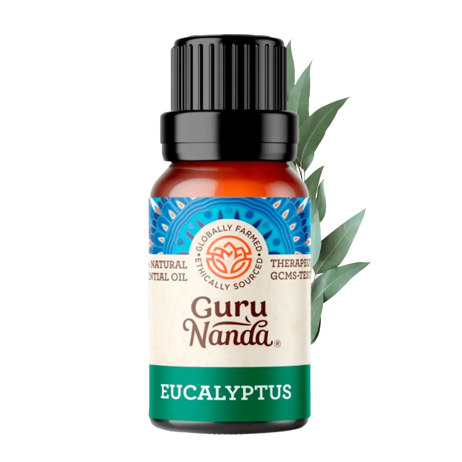 GuruNanda 100% Pure & Natural Eucalyptus Essential Oil for Aromatherapy & Diffuser - 15ml