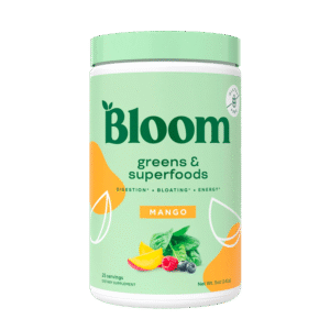 Bloom Nutrition Greens & Superfoods Powder, Mango, 25 Servings
